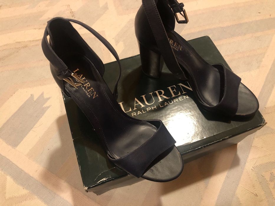 Sandale toc Polo Ralph Lauren piele 37