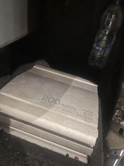 Sony Xplod субуфер 1300W + усилвател 200W – комплект