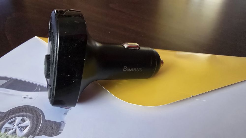 Car FM transmitter Baseus + Bluetooth handsfree