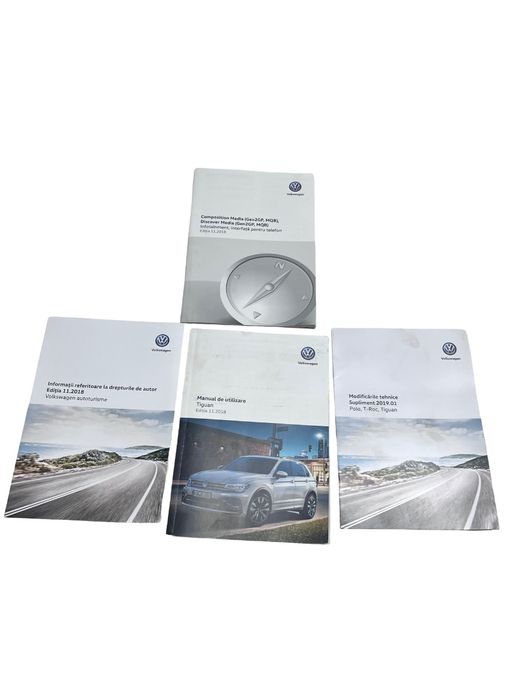 Cartea Service A Vehiculului Volkswagen Tiguan Ad1 2020 R Line ->