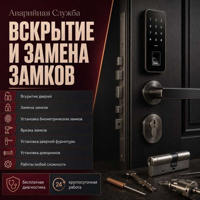 Вскрытие замков-машин|Открыть дверь*Квартира,Ремонт,Замена/Авто,Сейф