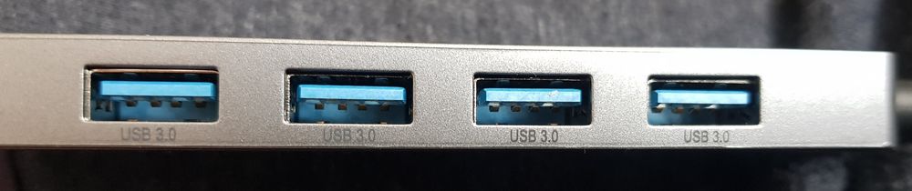 USB  HUB 3.0#4 USB + Type-c