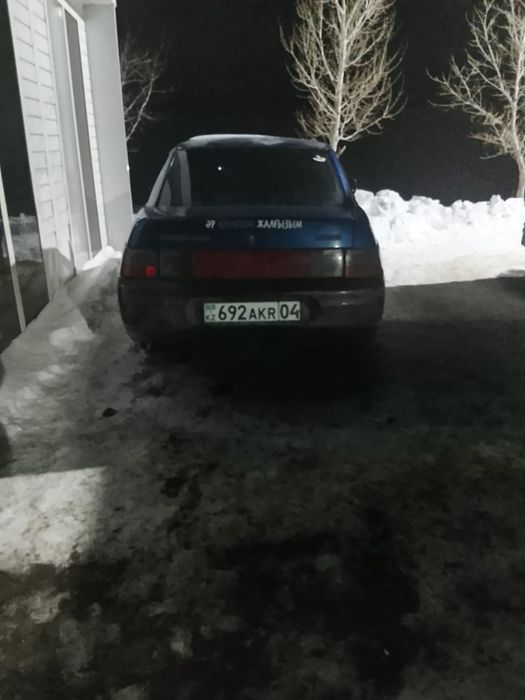 Ваз 2110 машина синий