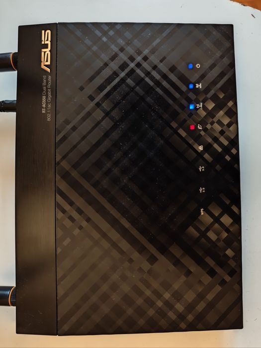Router Gigabit Wireless AC1200 ASUS RT-AC55U 4xRJ45 1xUSB 3.0