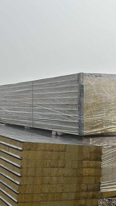 Сэндвич панели кровельный базальт