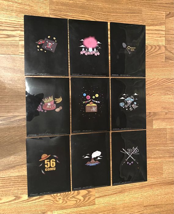 Набор из 9 файлов мини формата One Piece