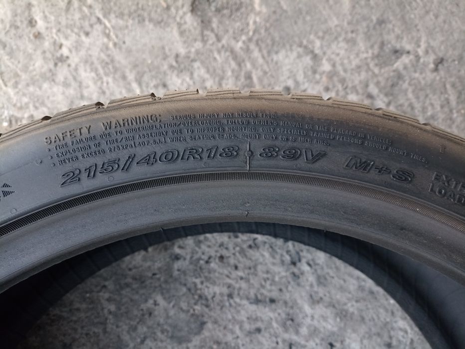 4 anvelope de iarna Nexen 215/40 R18 dot 1319