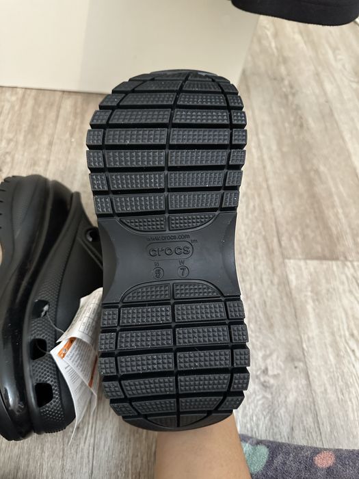 Crocs на высокой подошве