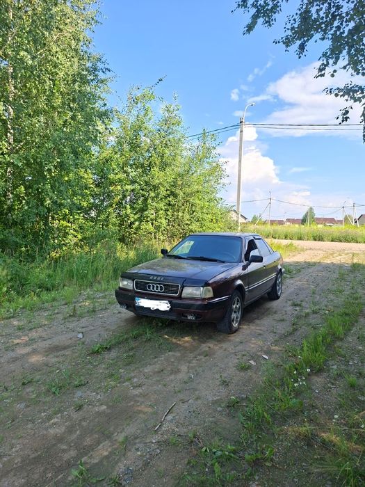 Ауди 80 б4 на полном ходу
