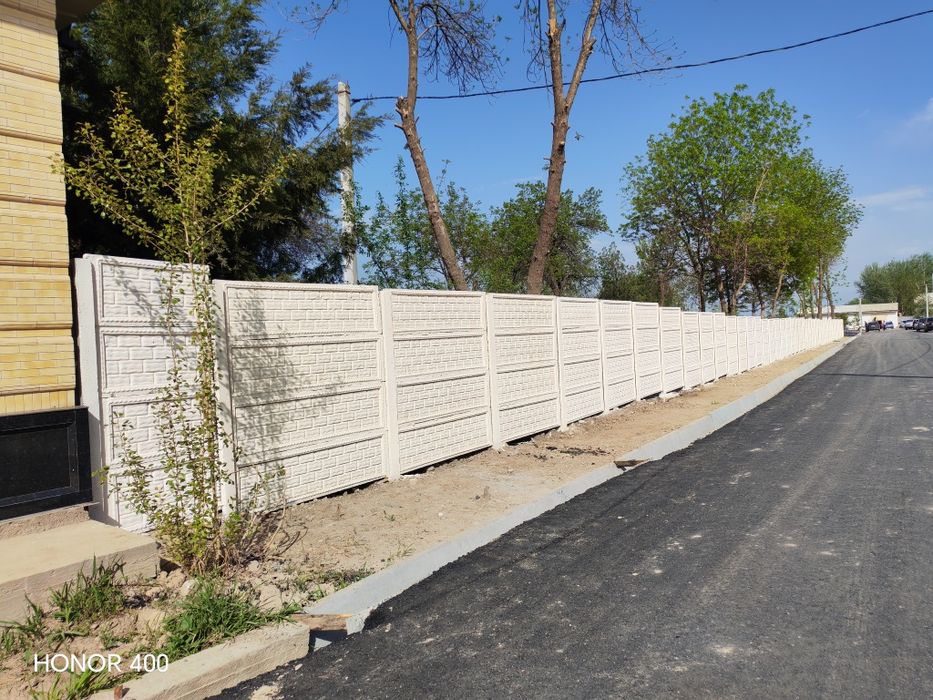 Yevro zabor еврозабор Yevrozabor Beton devor Dostavka+Ustanivka BEPUL