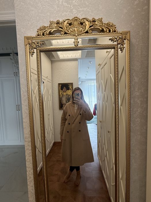 Пальто Zara с содержанием шерсти