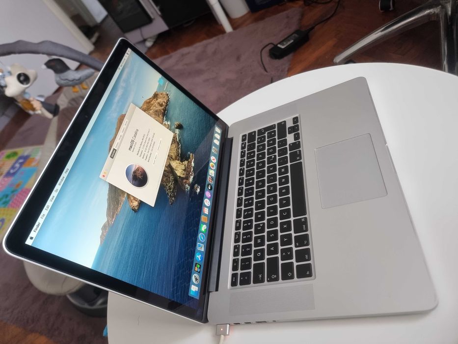 Laptop apple macbook pro retina mid 2012 i7 16gb 128gb no baterry