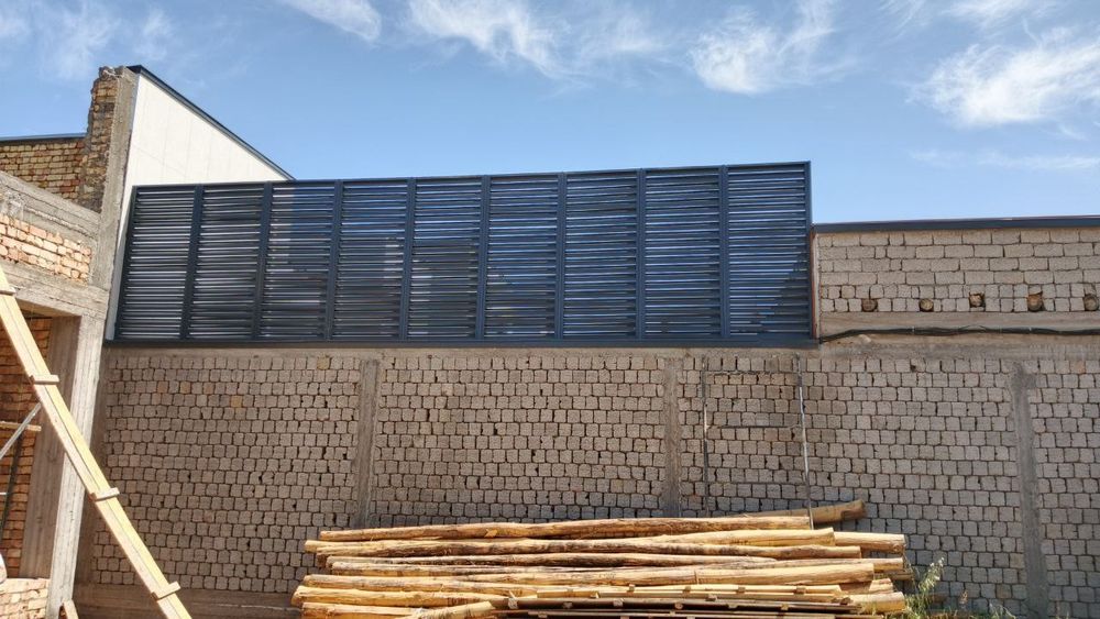 Жалюзи из металл. Металический жалюзи