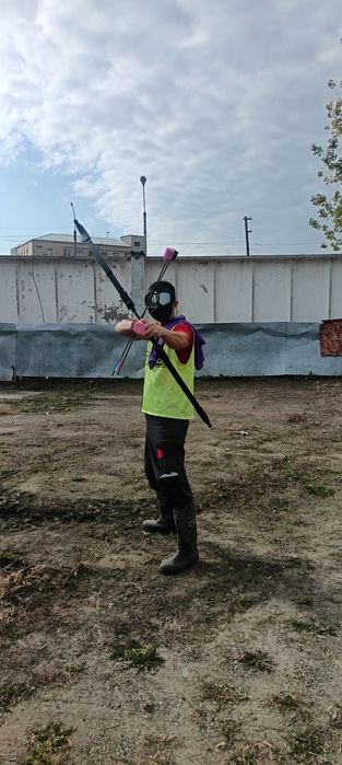 Продам пейнтбол из лука  комплект 10