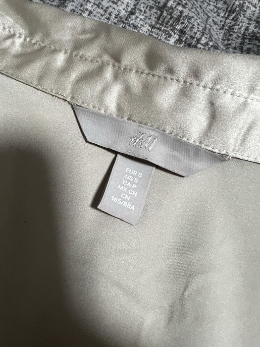 Сатенирана риза H&M