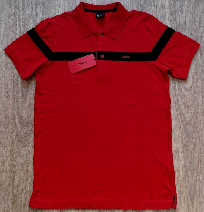 Мъжки тениски с яка Hugo Boss