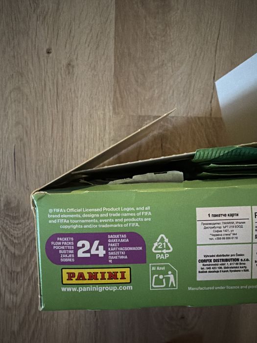 Panini стикери световно