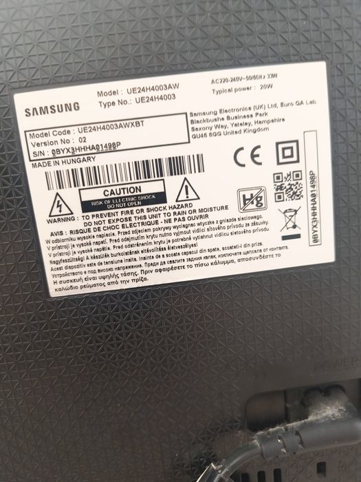 Vand televizor Samsung 55 cm