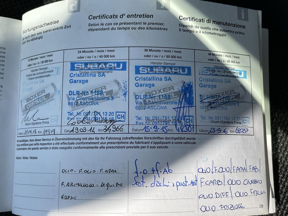 Subaru XV 2012 2.0D На Части 193к км.