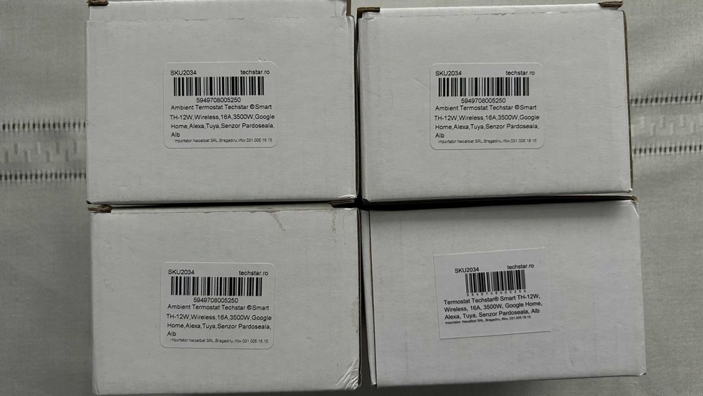 Termostat incalzire electrica in pardoseala Techstar TH-12 WIFI