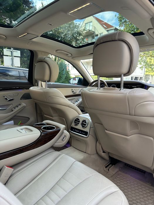 Mercedes-Benz S MERCEDES-BENZ S500 4MATIC, 5 butoane, long, usor avariat.