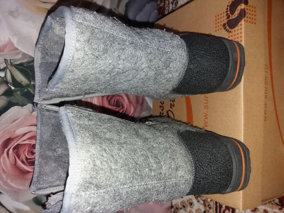 Зимние натуральные сапожки