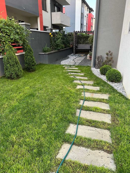 Proprietar, inchiriez apartament 2 camere la parter cu gradina - Giroc