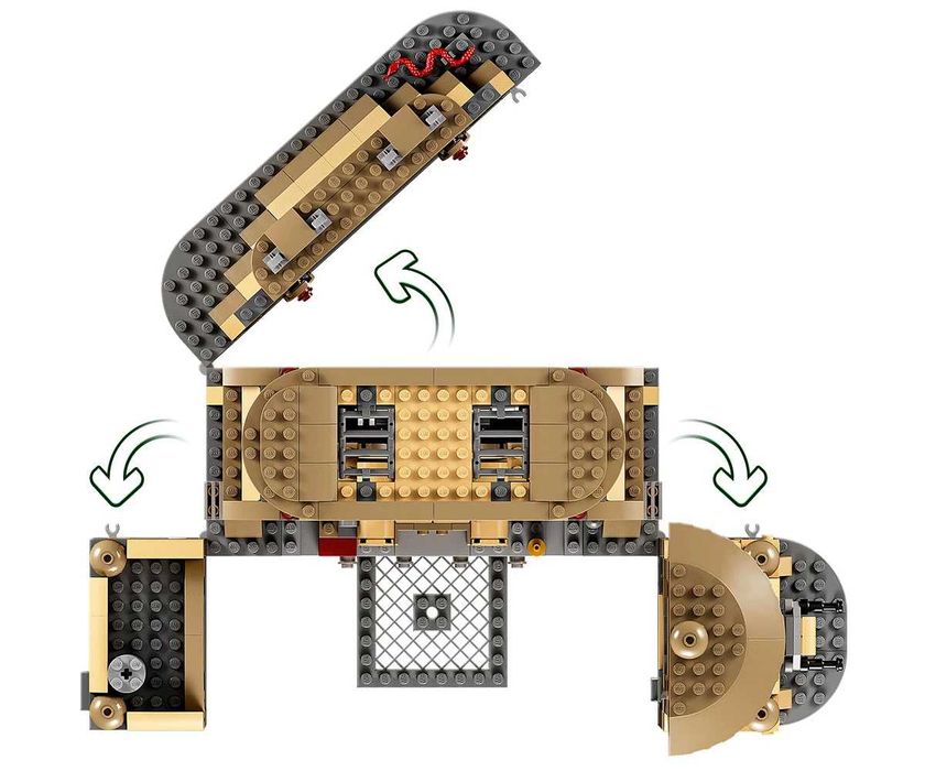 НОВО LEGO Star Wars™ 75326 - Тронната зала на Boba Fett