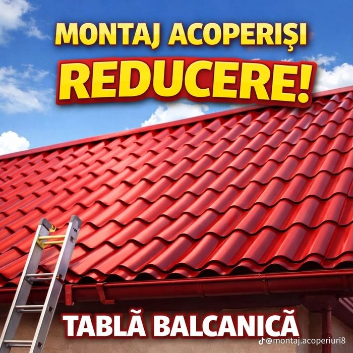 sună acum Reparatii de urgență montaj acoperișuri