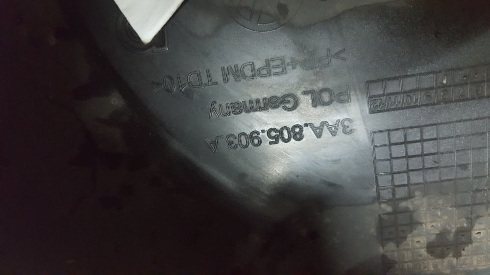 Spoiler față VW Passat 2011 2015
