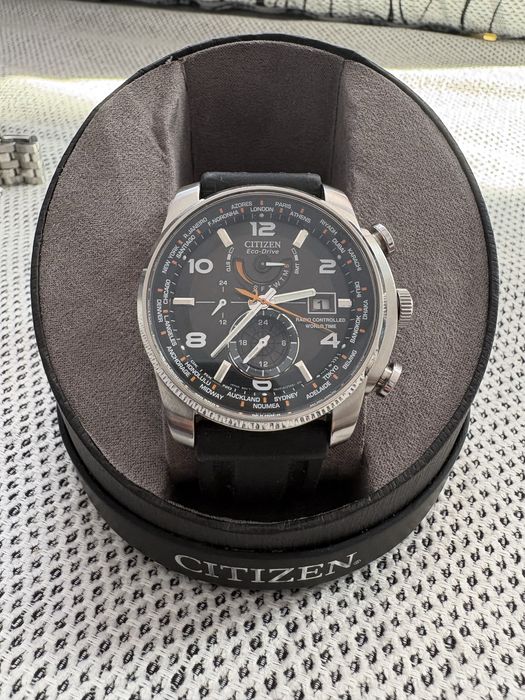 Citizen Eco Drive Радиосверяем