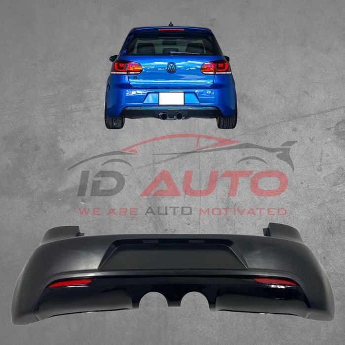 Задна тунинг броня VW Golf 6 – R20 дизайн, голф 6 тунинг