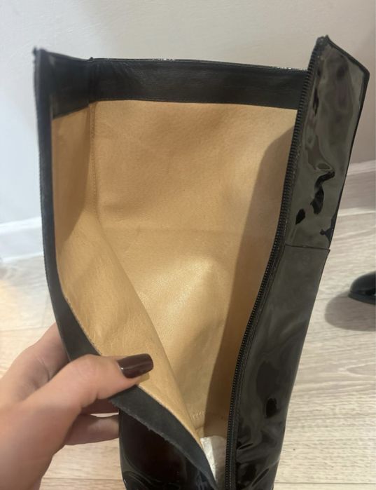 Кожаные сапоги Braska