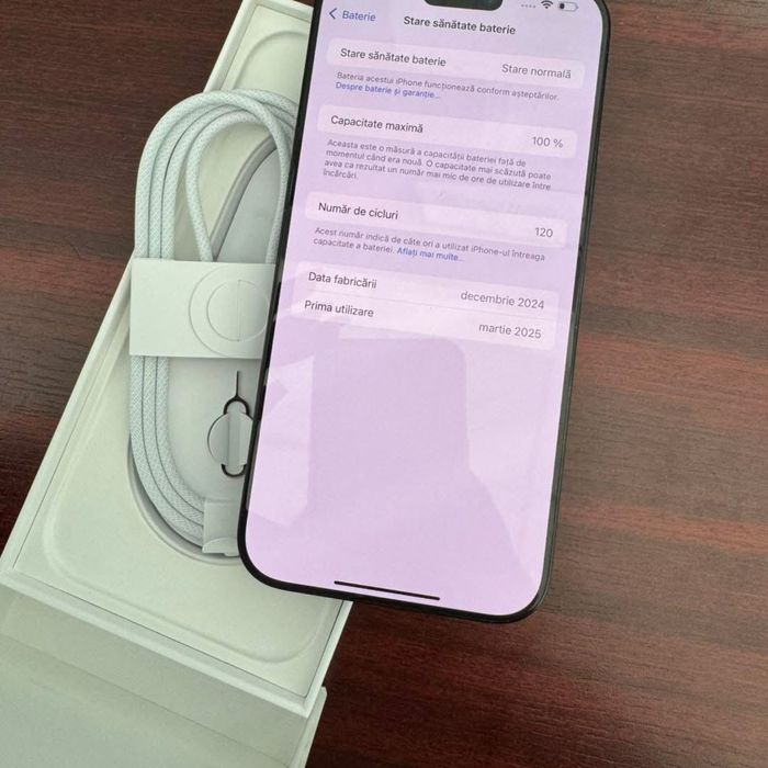 Vand iphone 16 pro max 256 gb