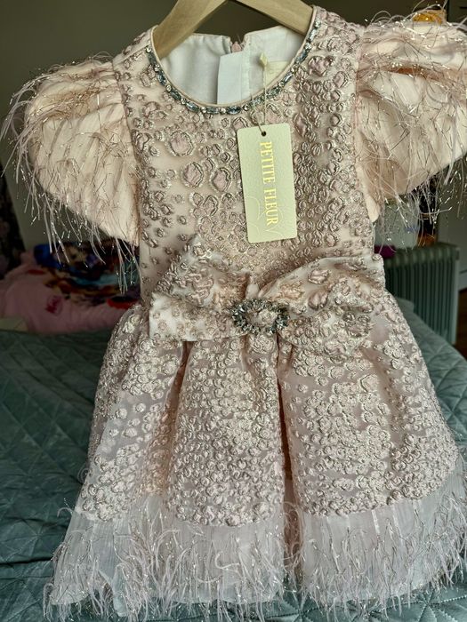 Pettie Fleur детска рокля/ нова размер 116/122см