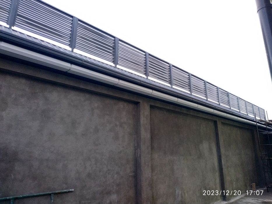 Забор металлический жалюзи из качественных материалов