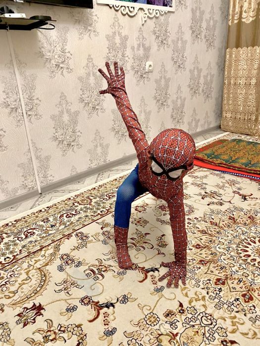 Костюм человека паука, детский