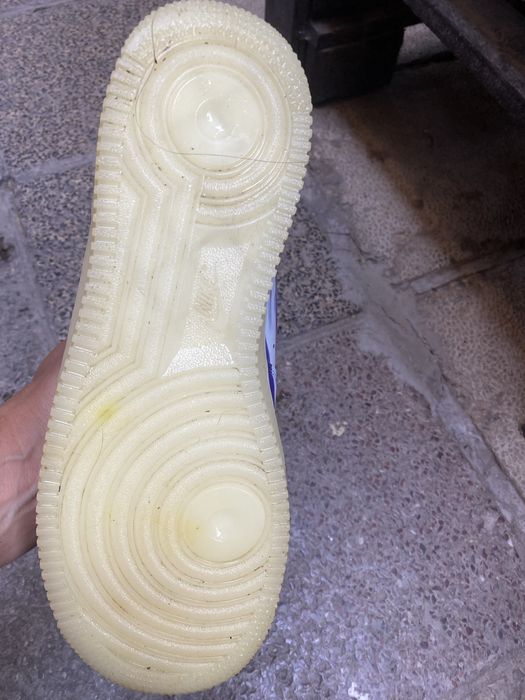 Nike Air force 1 Purple Skeleton