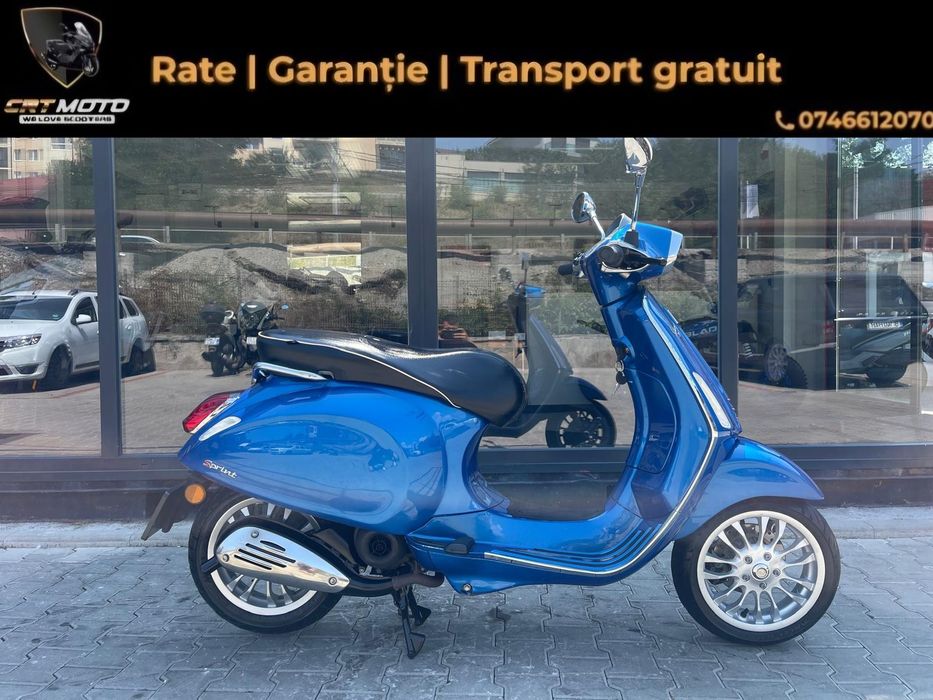 Vespa Sprint - 49 cc - Transport Gratuit - Garantie -