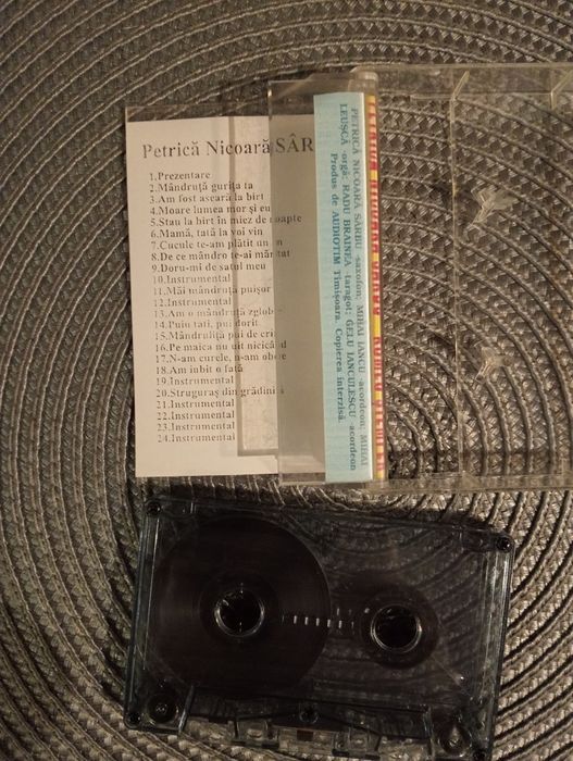 Casete audio foarte rare Romeo Stemper