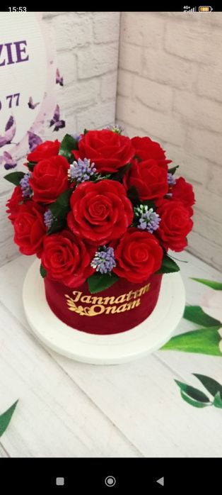 Bayram uchun sovunli buket sovg‘asi Sovunli atirgul buketlari Toshkent