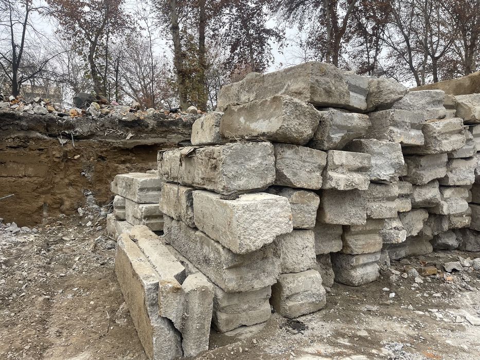 Сокальные блоки, фундаментные блоки советская. ФБС