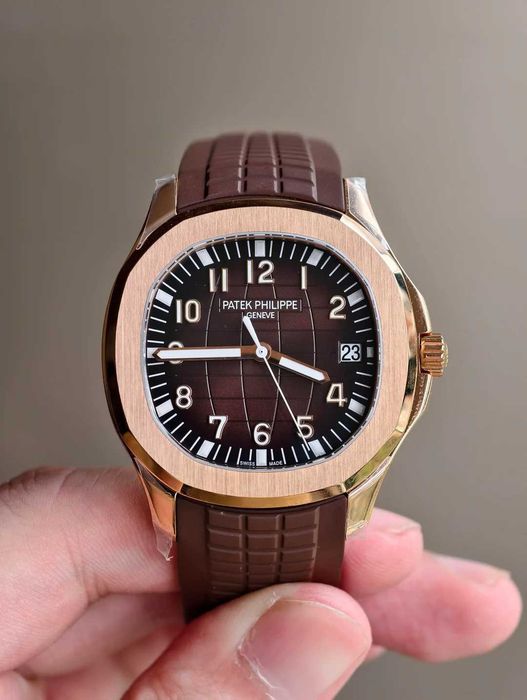 patek philippe nautilus brown кафяв