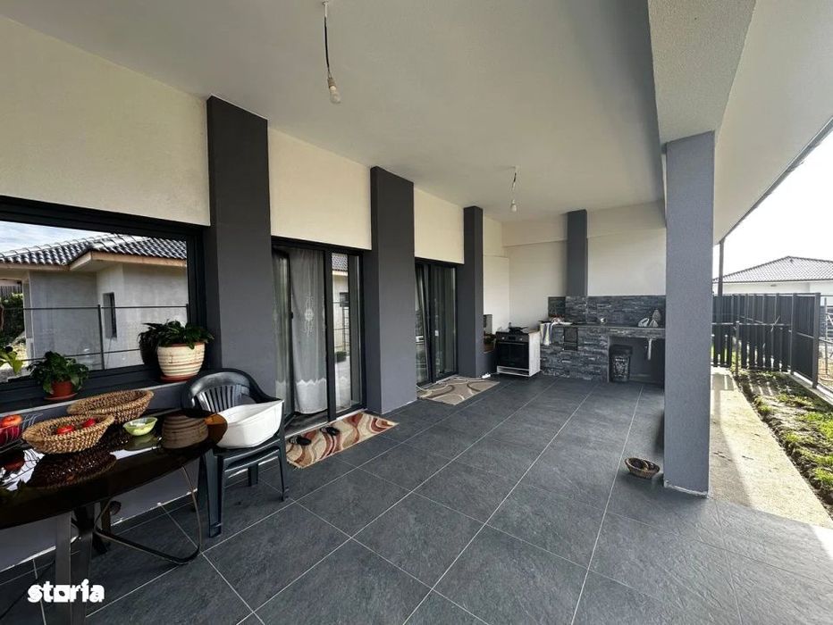 Casa moderna cu terasa, teren 6,5 ari- zona Satu Nou de Jos