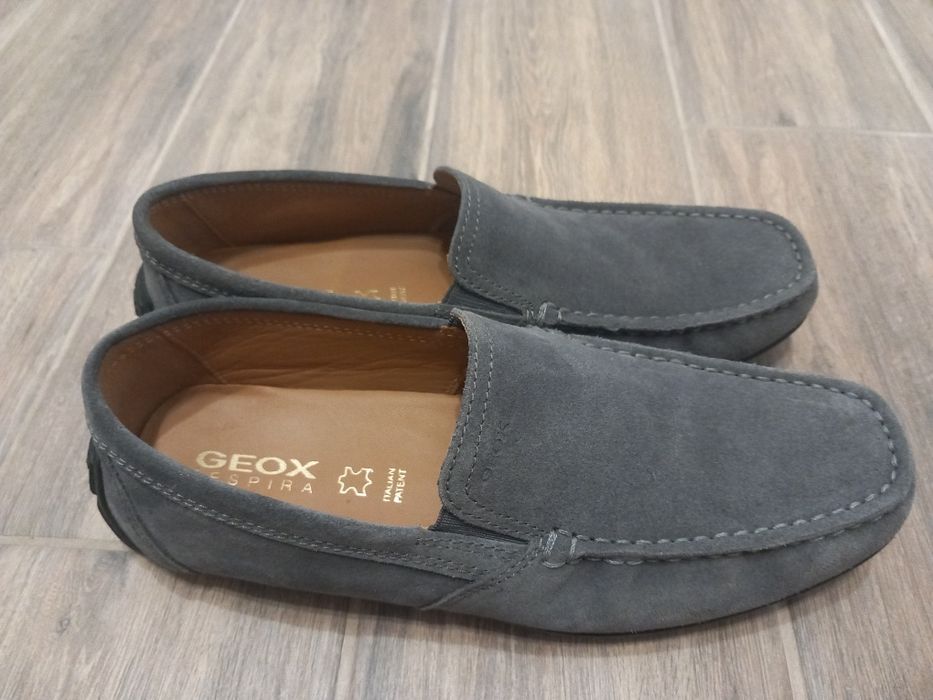 Мъжки мокасини GEOX, 41 размер, естествена кожа