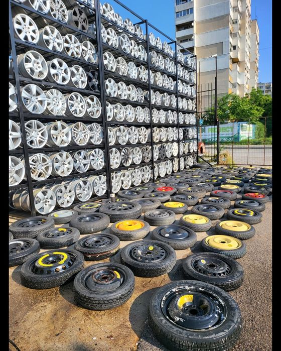 Резервна гума 17 5х112 VW,Skoda,Audi,Seat ,патерица ,