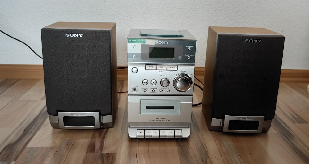 Sistem audio radio cd casetofon sistem micro Hi-Fi Sony CMT-EP303