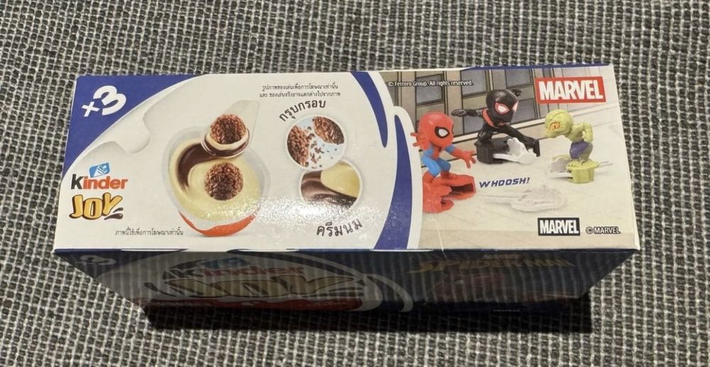 Kinder joy spider man человек паук