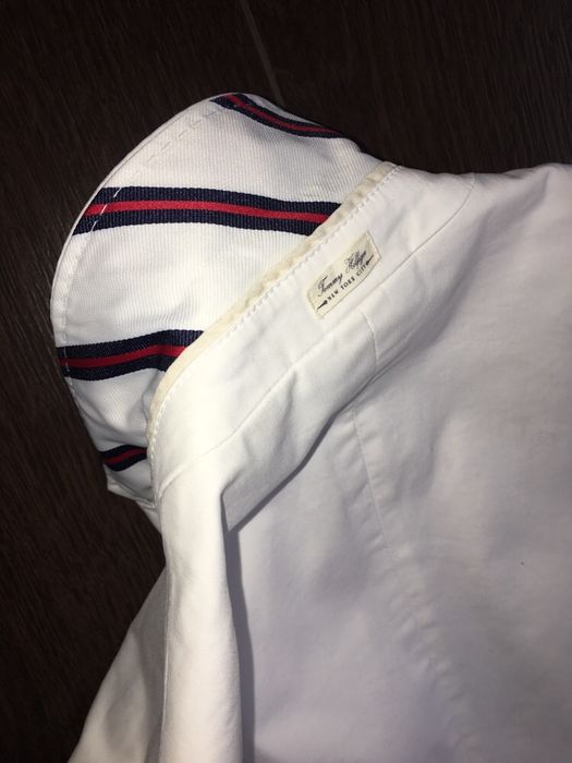 Tommy Hilfiger Tailored дамско сако и панталон, бял цвят, размер 34/XS