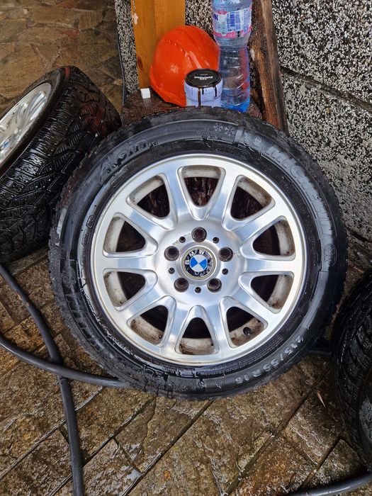 Джанти с гуми 205/55/r16 за бмв е46